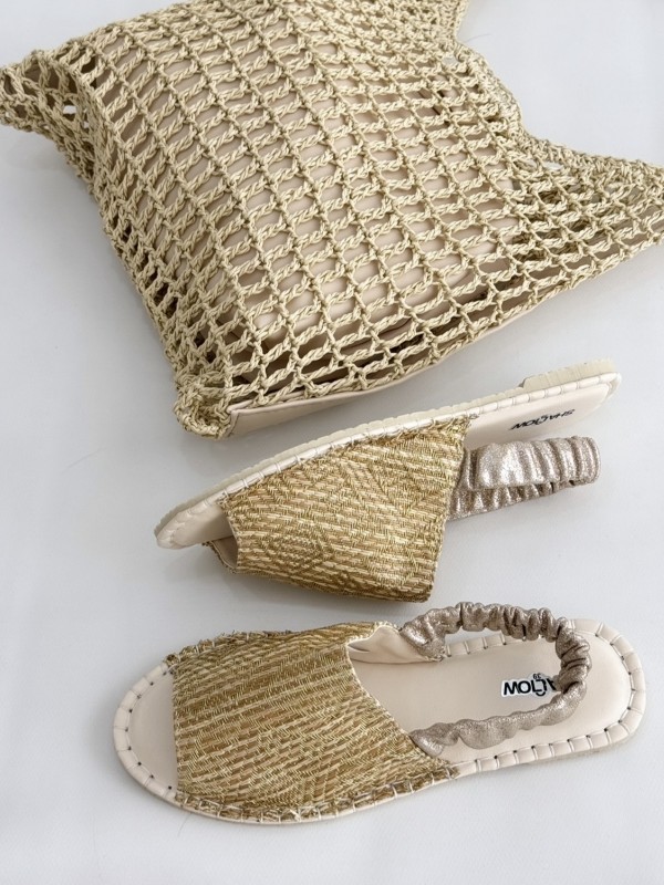 صندل پشت کش حصیری 2245