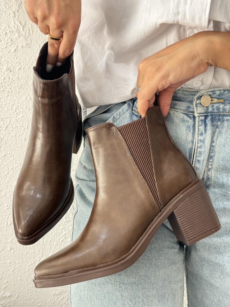 نبم بوت پاشنه تیز کشی زنانه