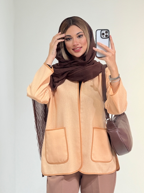 مانتو کتی گان دوزی تولید ایواز کد 18694