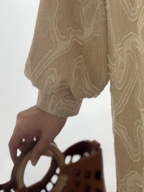 مانتو بلند جلو باز کد 19252