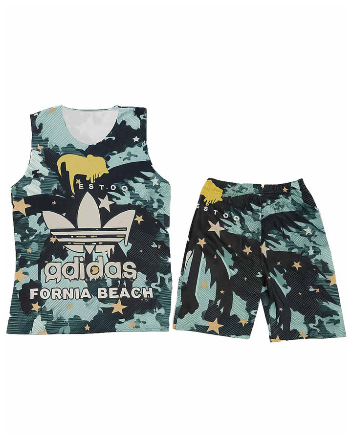 ست تاپ شلوارک مردانه ADIDAS مدل FORNIA