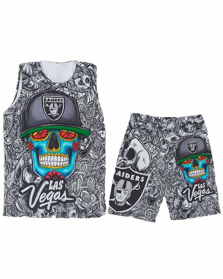 ست تاپ شلوارک مردانه مدل LAS VEGAS