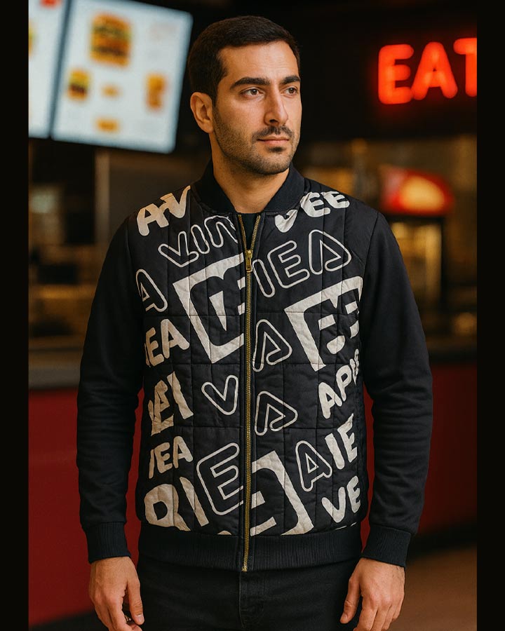 کاپشن مردانه مدل LEYANES