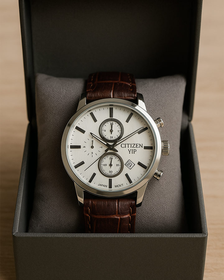 ساعت مچی مردانه CITIZEN VIP (نقره ای)
