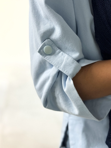 کتان پشت دکمه کد 19814