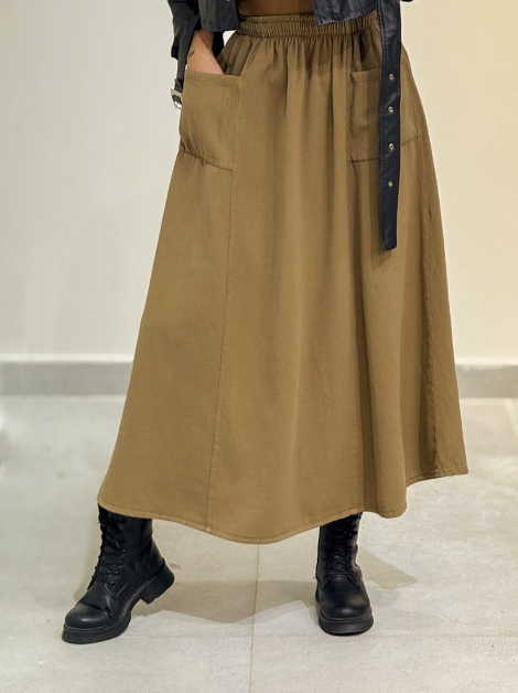 دامن دو جیب کد 20263