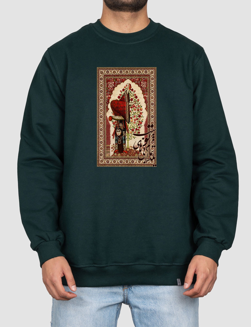 بلوز دورس چاپی نقش یلدا