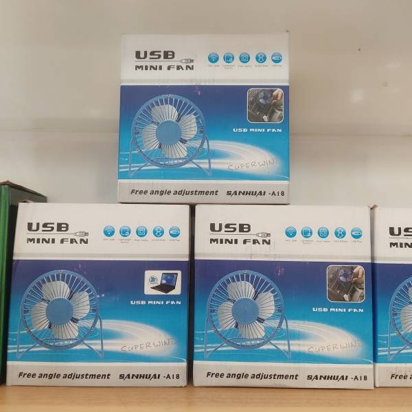 پنکه رومیزی تمام فلزی USB مدل Lileng (طرح کلاسیک)