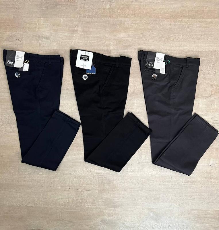 شلوار کتان کلاسیک دمپا راسته