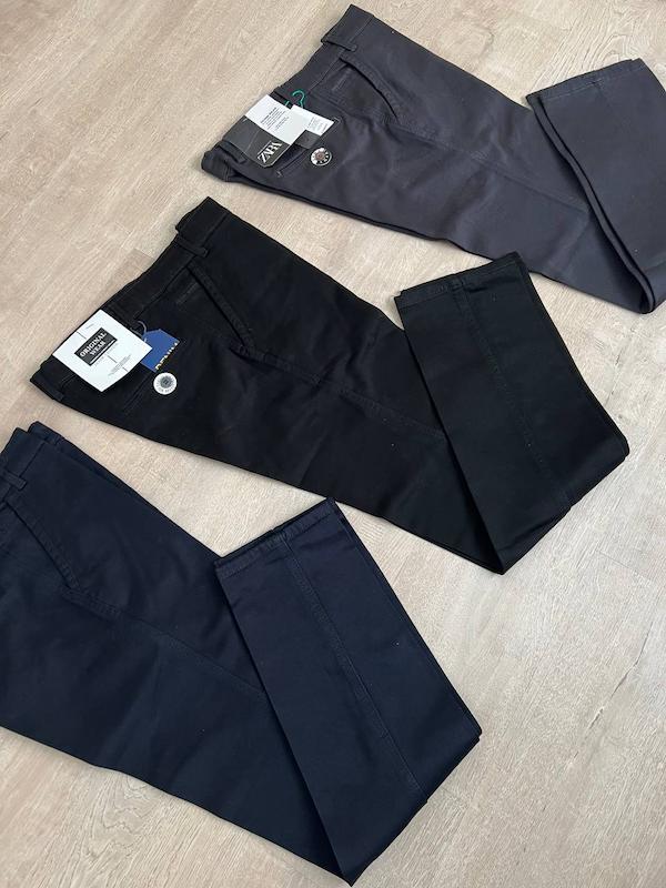 شلوار کتان کلاسیک دمپا راسته