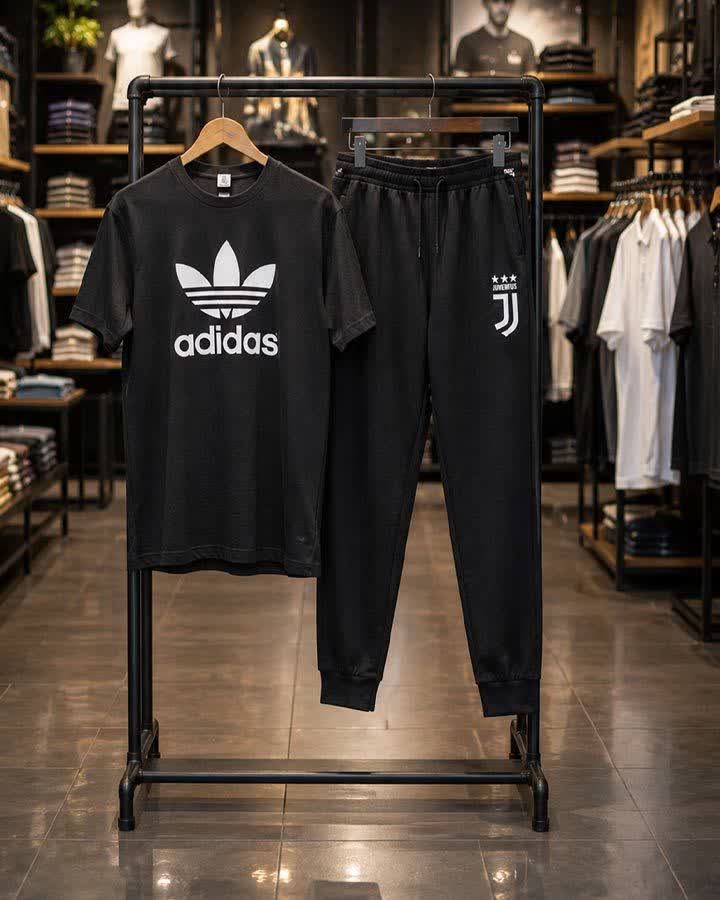 ست تیشرت و شلوار مردانه مدل Adidas کد 6569