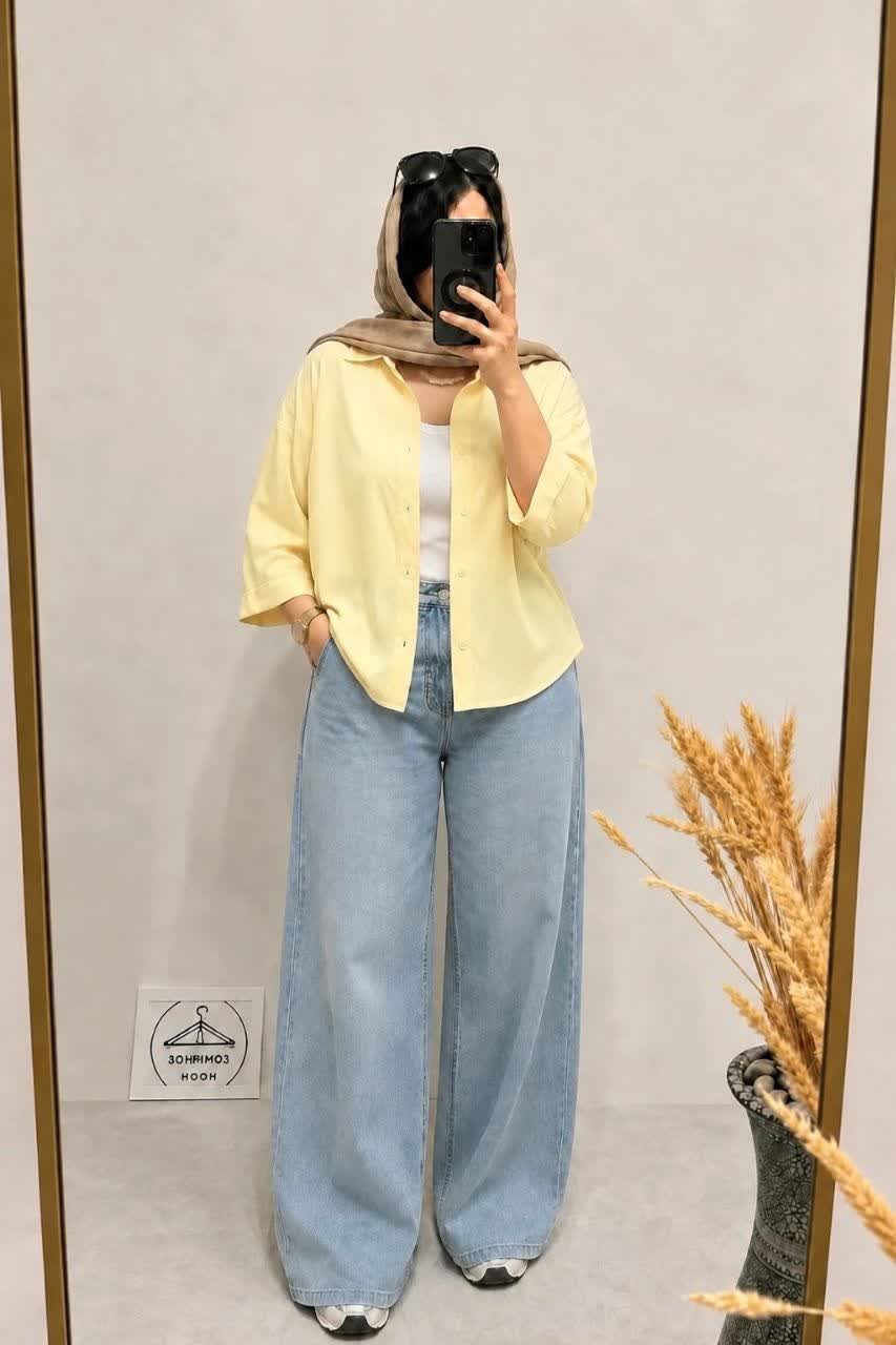 شومیز پری شیشه ای مدل سایه