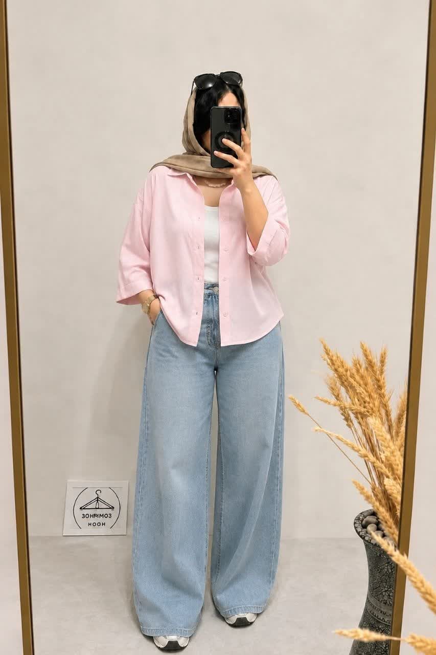 شومیز پری شیشه ای مدل سایه