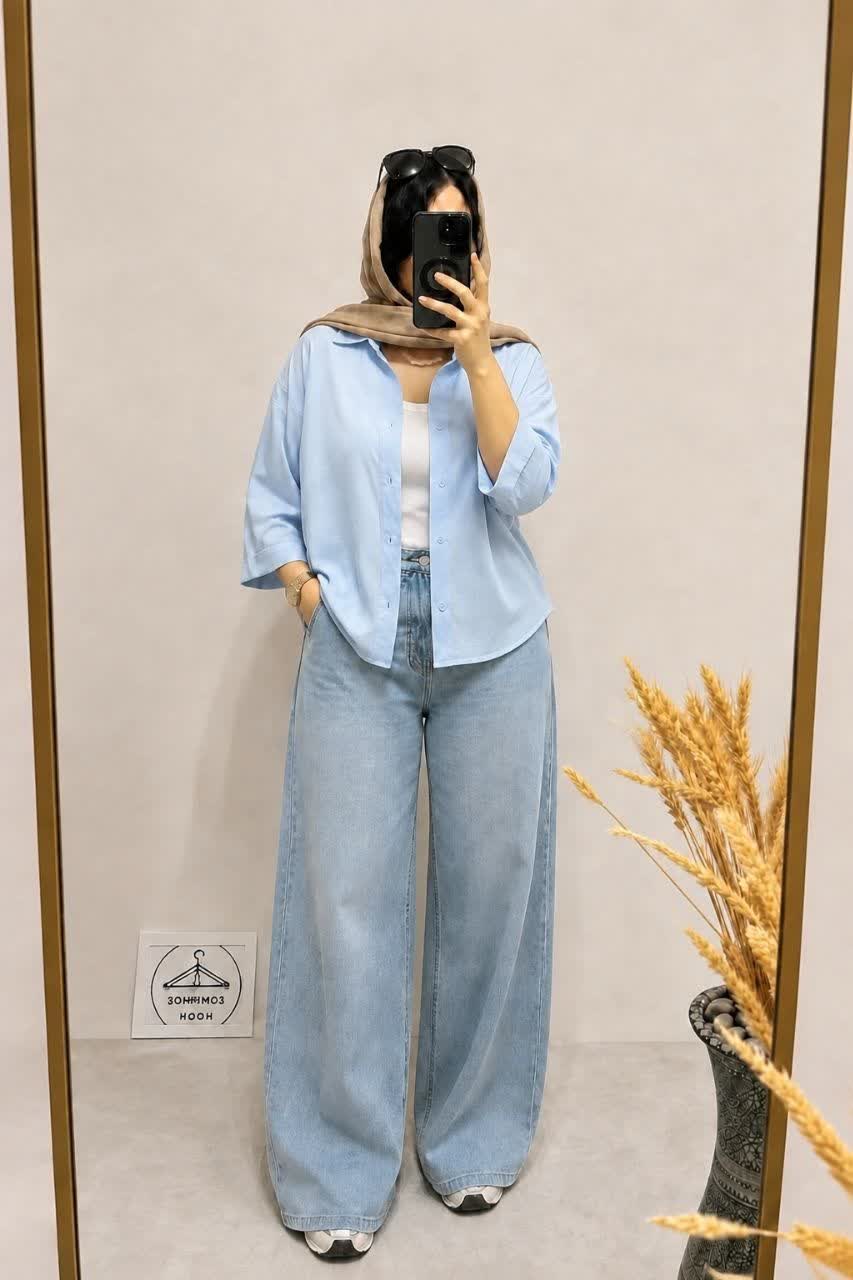شومیز پری شیشه ای مدل سایه