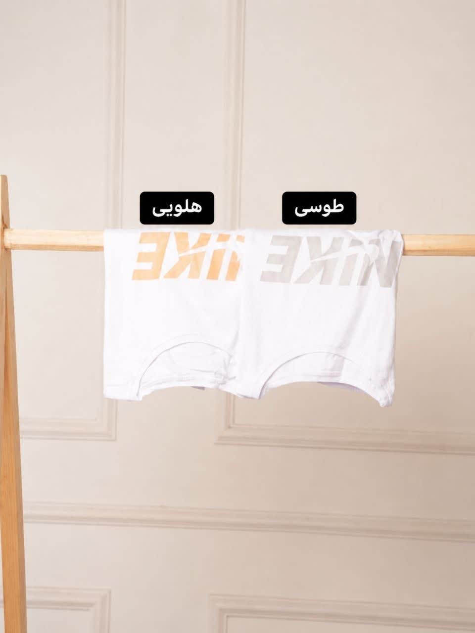 ست کراپ و شلوارک نایکی