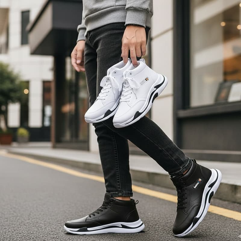 کفش ساقدار مردانه مدل EMTO