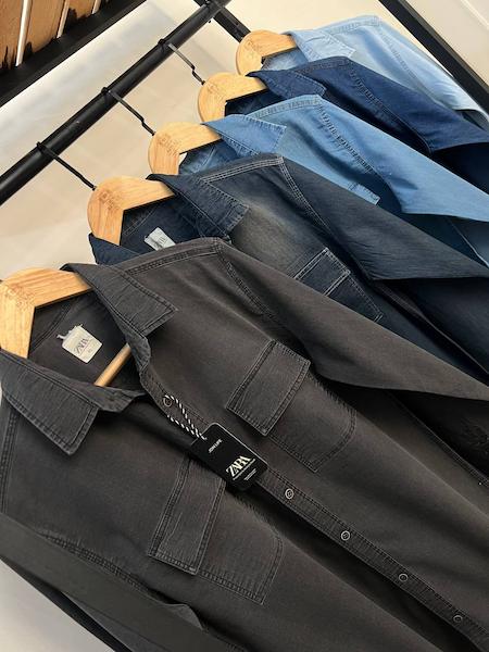 پیراهن جین دوجیب 2631