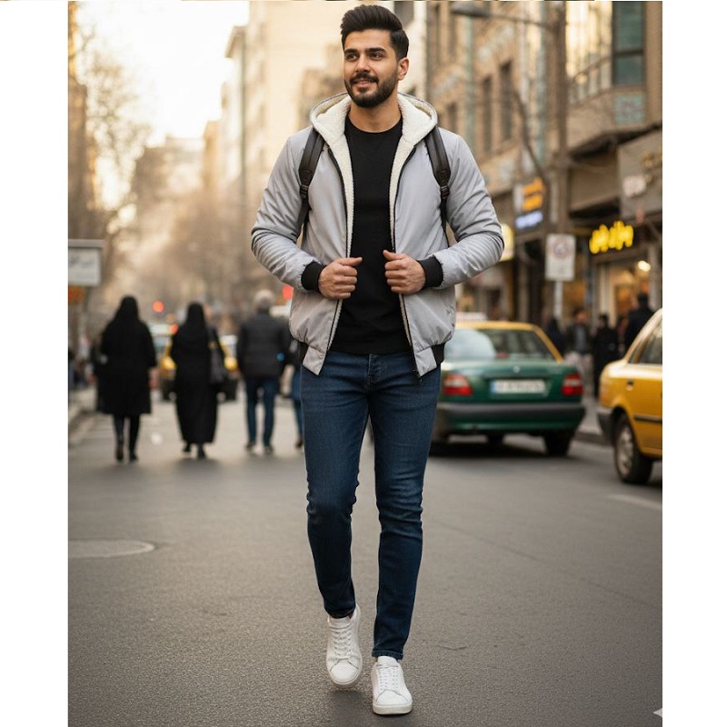 کاپشن ضدآب داخل خزتدی