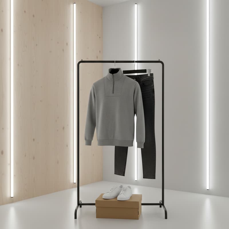 دورس مردانه نیم زیپ مدل Behbod