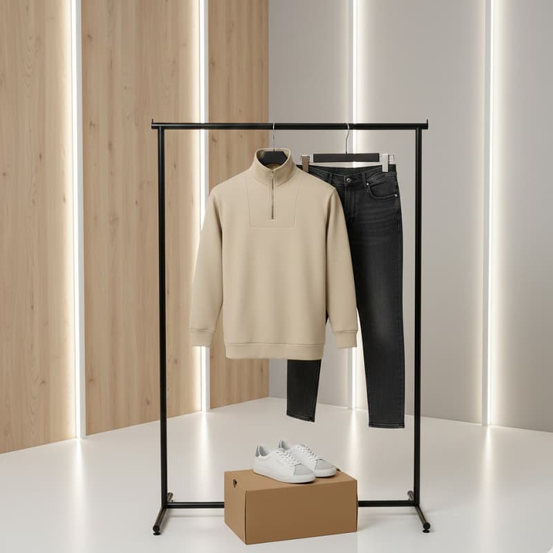 دورس مردانه نیم زیپ مدل Behbod