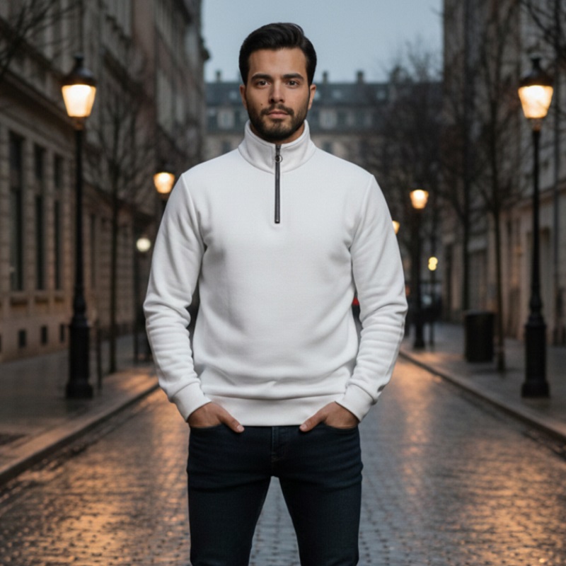 دورس مردانه نیم زیپ مدل Behbod