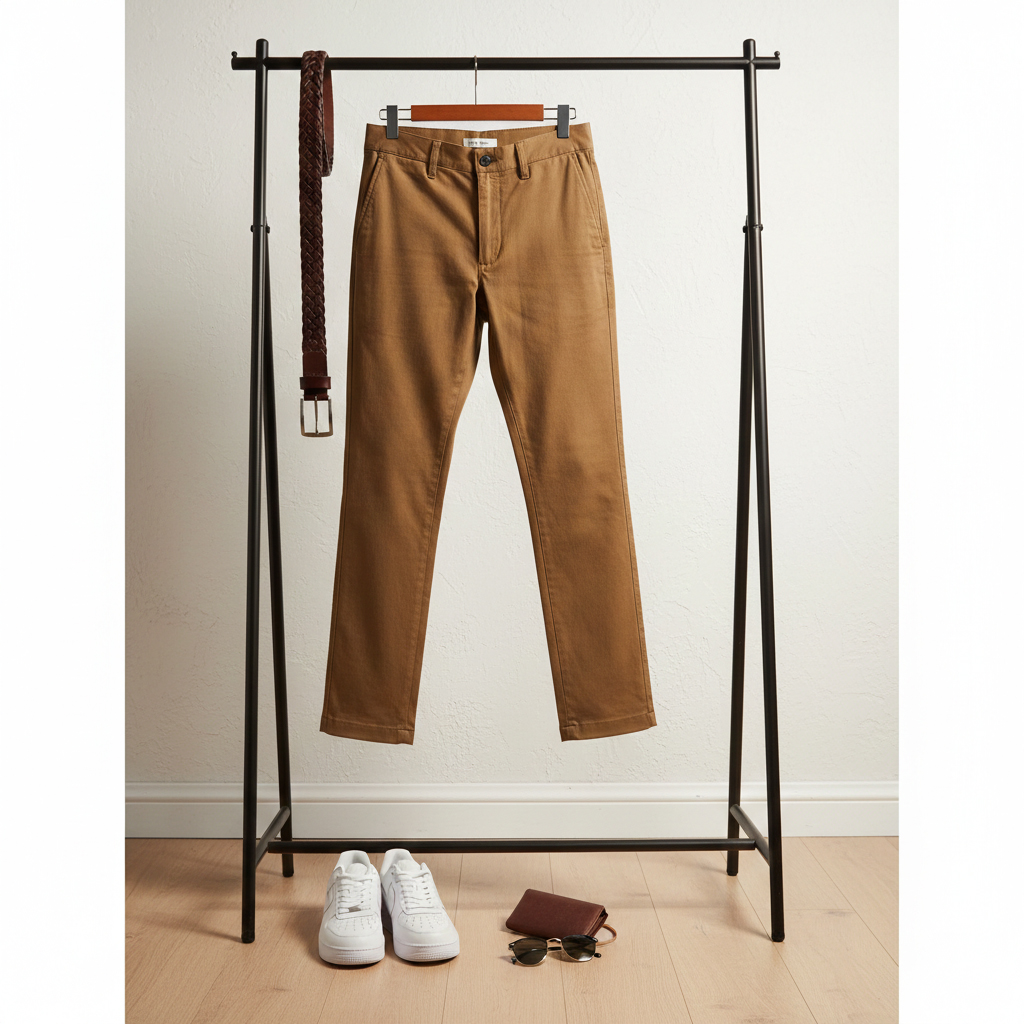 شلوار مردانه بنگال کش دم پا ساده مدل Behnam