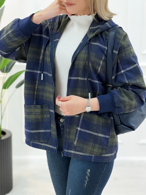 🧥✨ شکت کلاهدار کد 3160