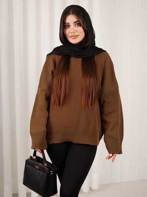 بافت پینترستی یقه اسکی