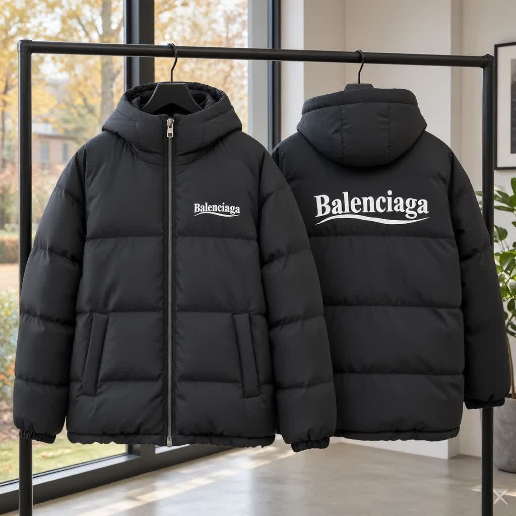 کاپشن ضدآب داخل پشمی Balenciaga