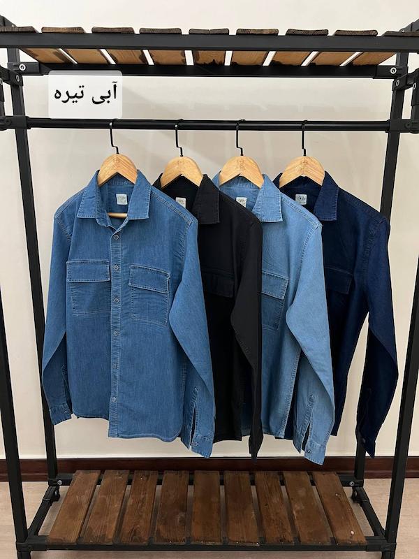 پیراهن جین دوجیب 2631