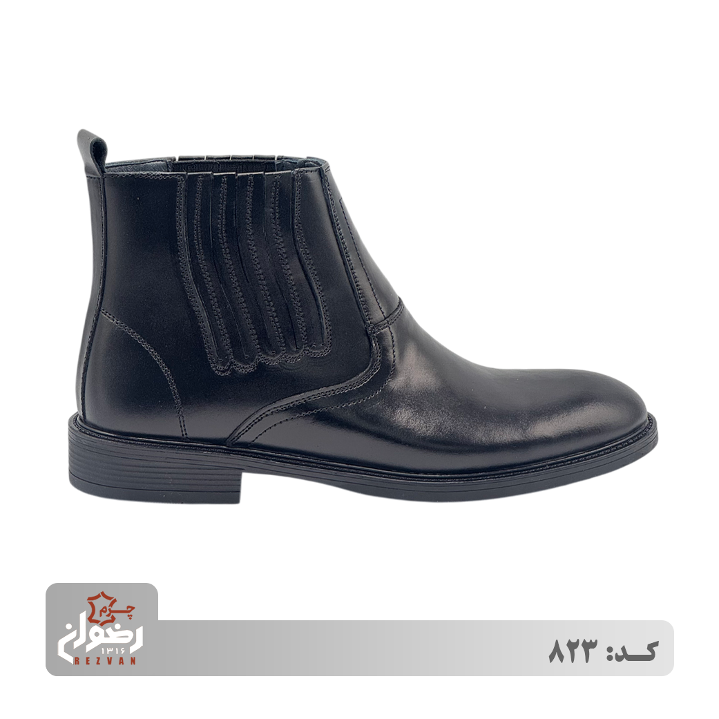 بوت مردانه چرم طبیعی 823