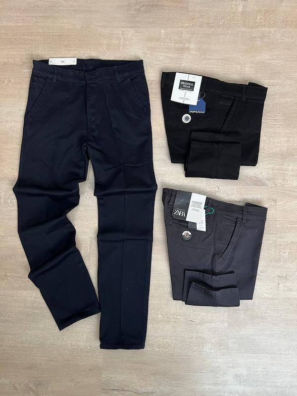 شلوار کتان کلاسیک دمپا راسته