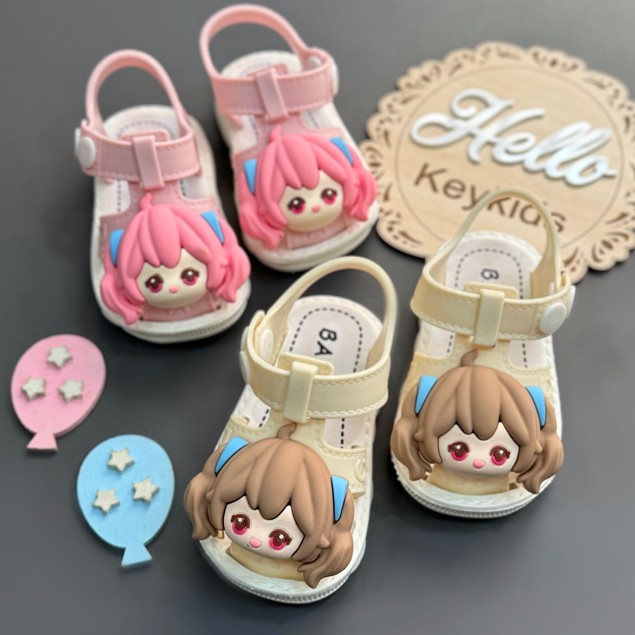 صندل دخترک بچه گانه