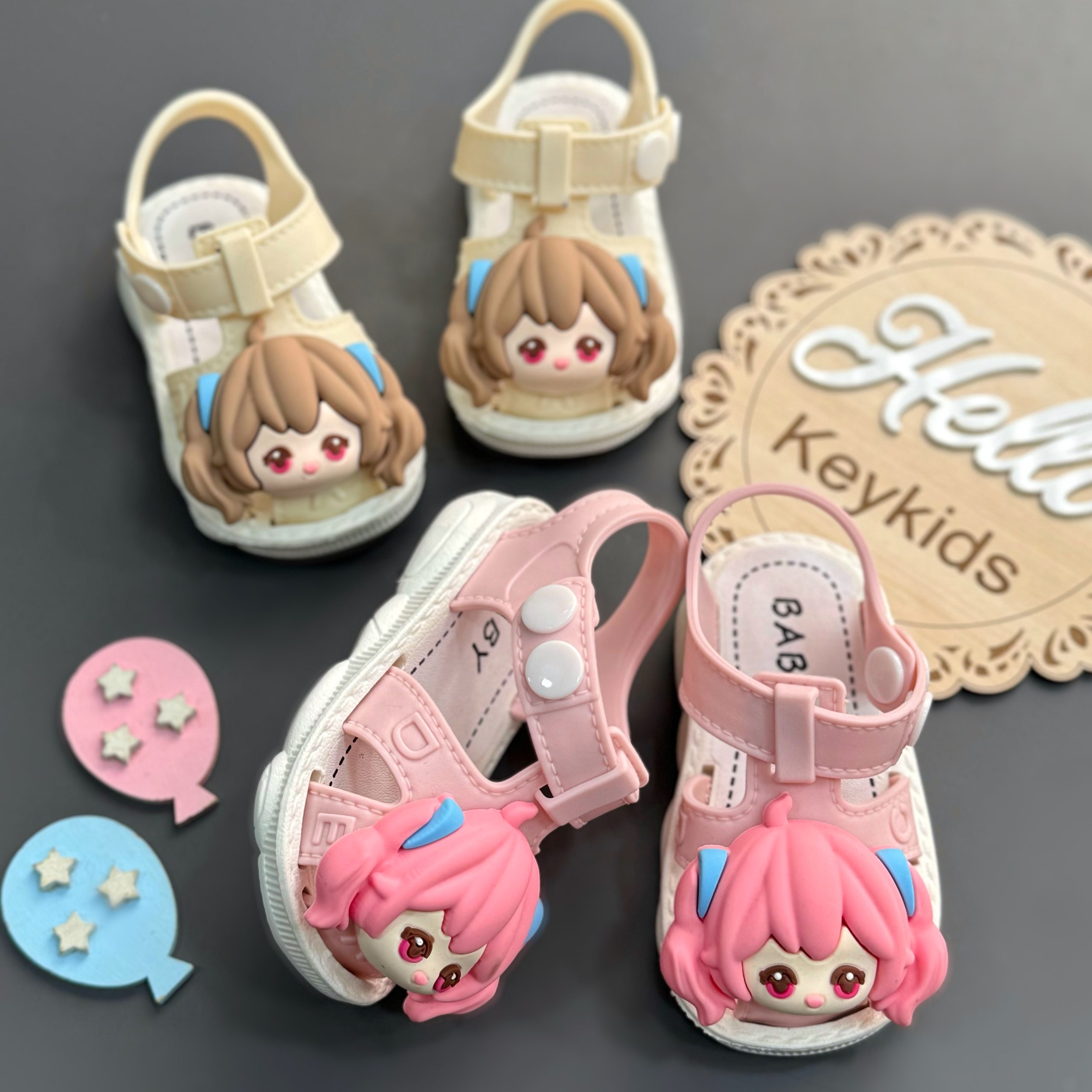 صندل دخترک بچه گانه