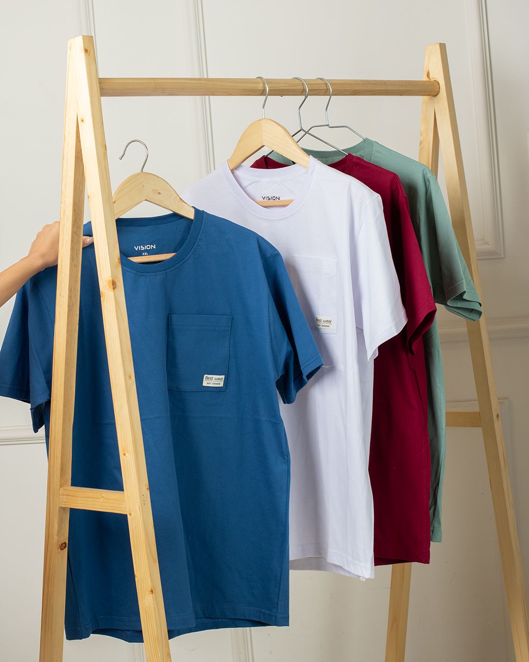 تیشرت مردانه تک جیب