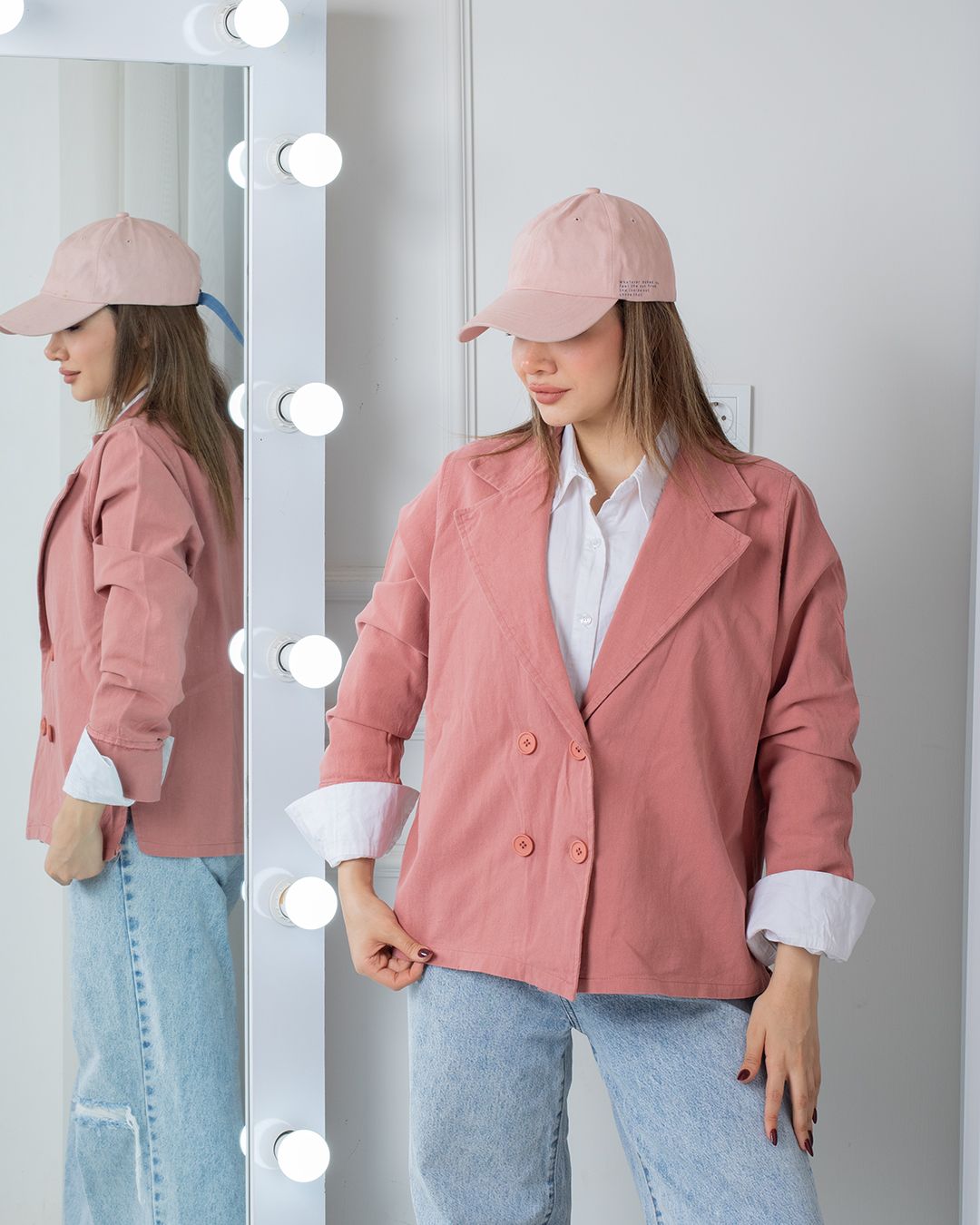 شومیز کتی جلو دکمه ژیلا اسپرت