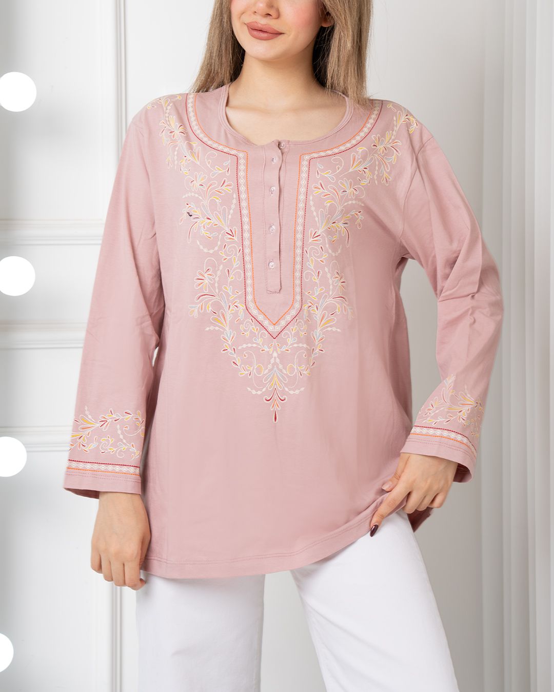 بلوز قاپکدار مهدیس