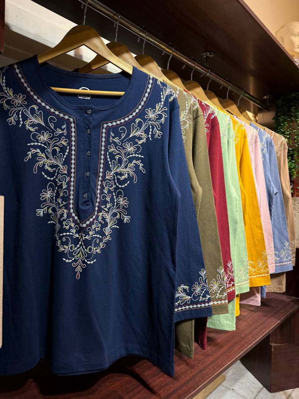 بلوز قاپکدار مهدیس