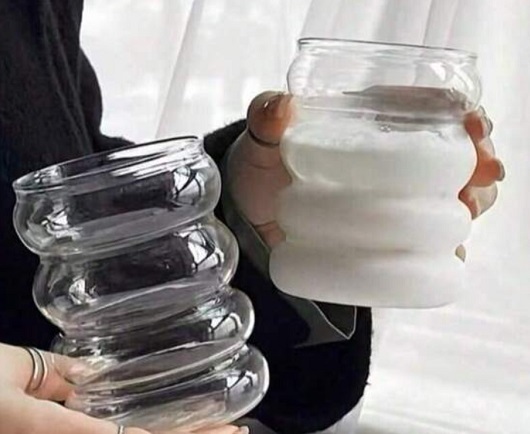 ماگ شیشه ای لوتوس