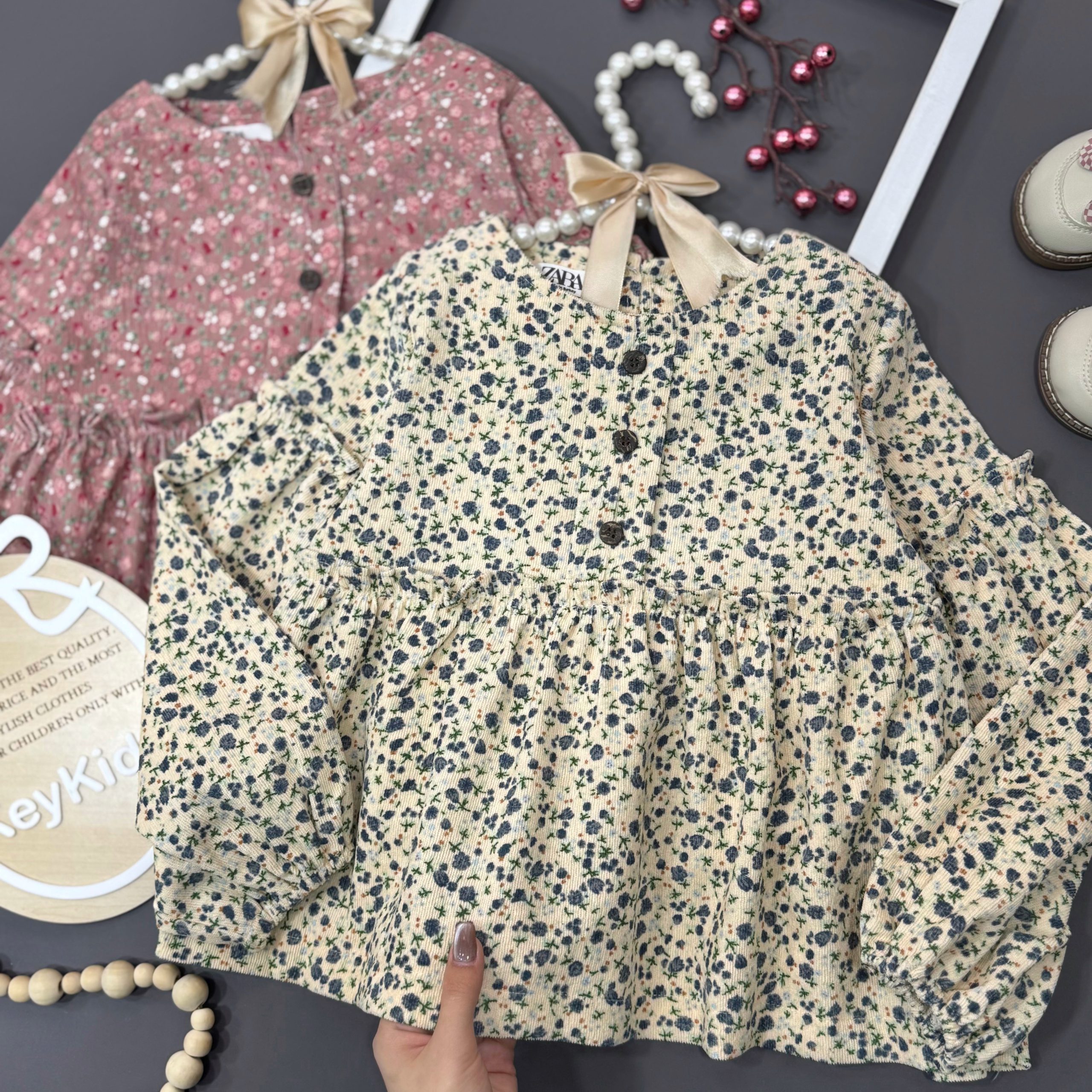 شومیز گلدار