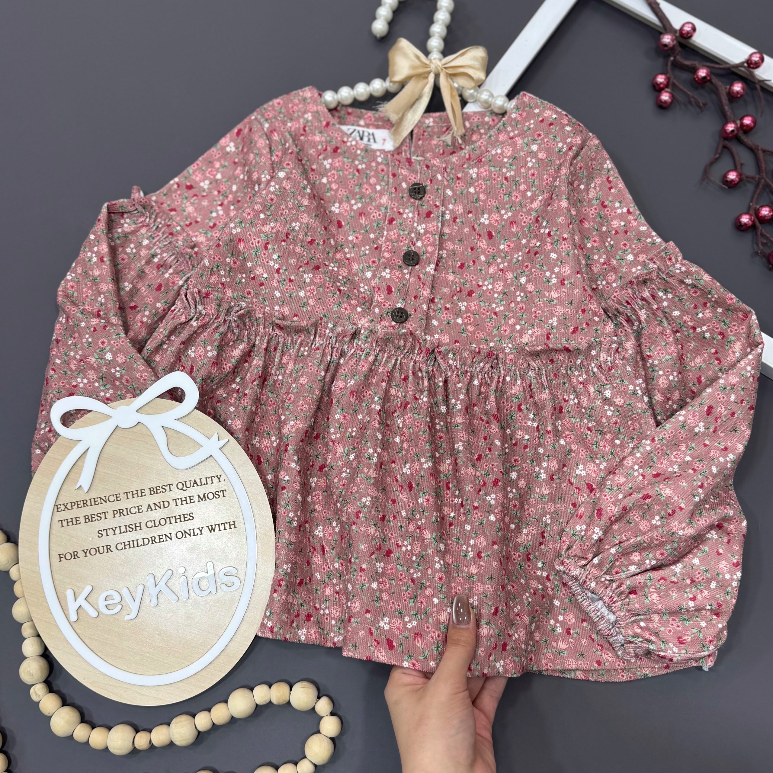 شومیز گلدار