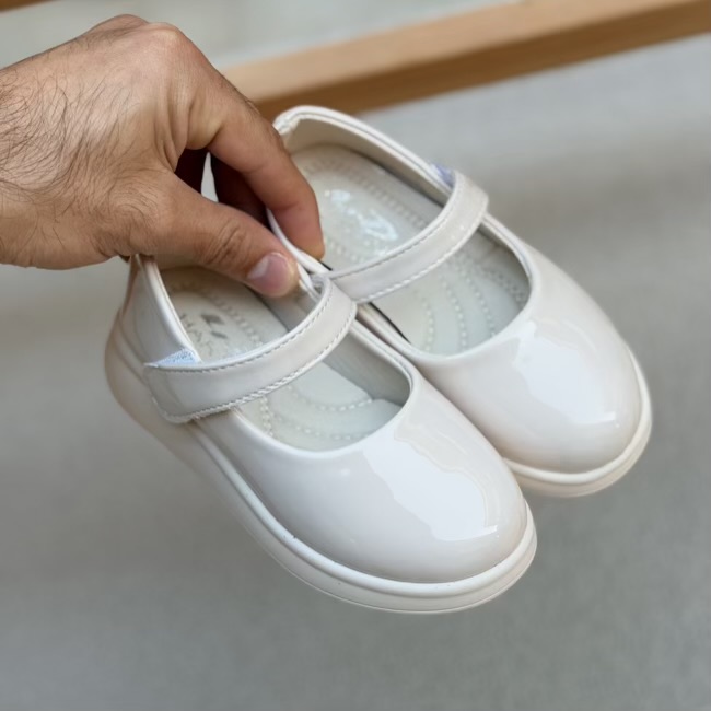 کفش دخترانه عروسکی طرح ورنی ساده از هارتال کد 4092705