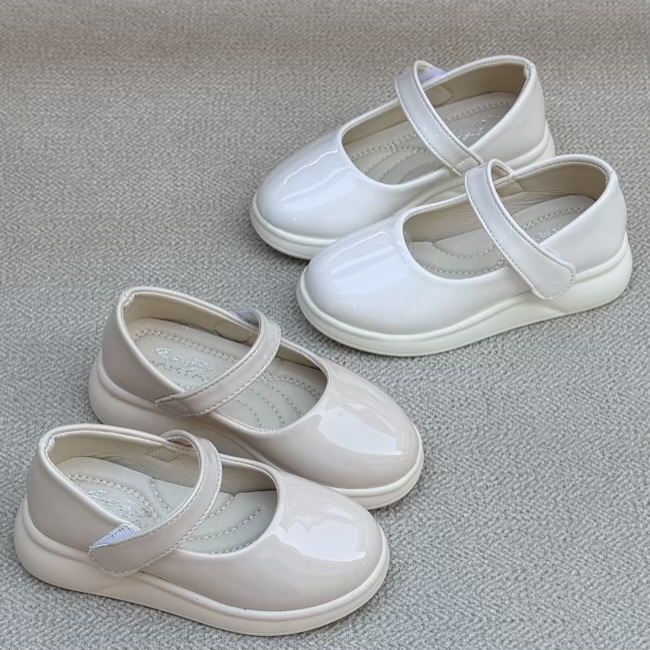 کفش دخترانه عروسکی طرح ورنی ساده از هارتال کد 4092705