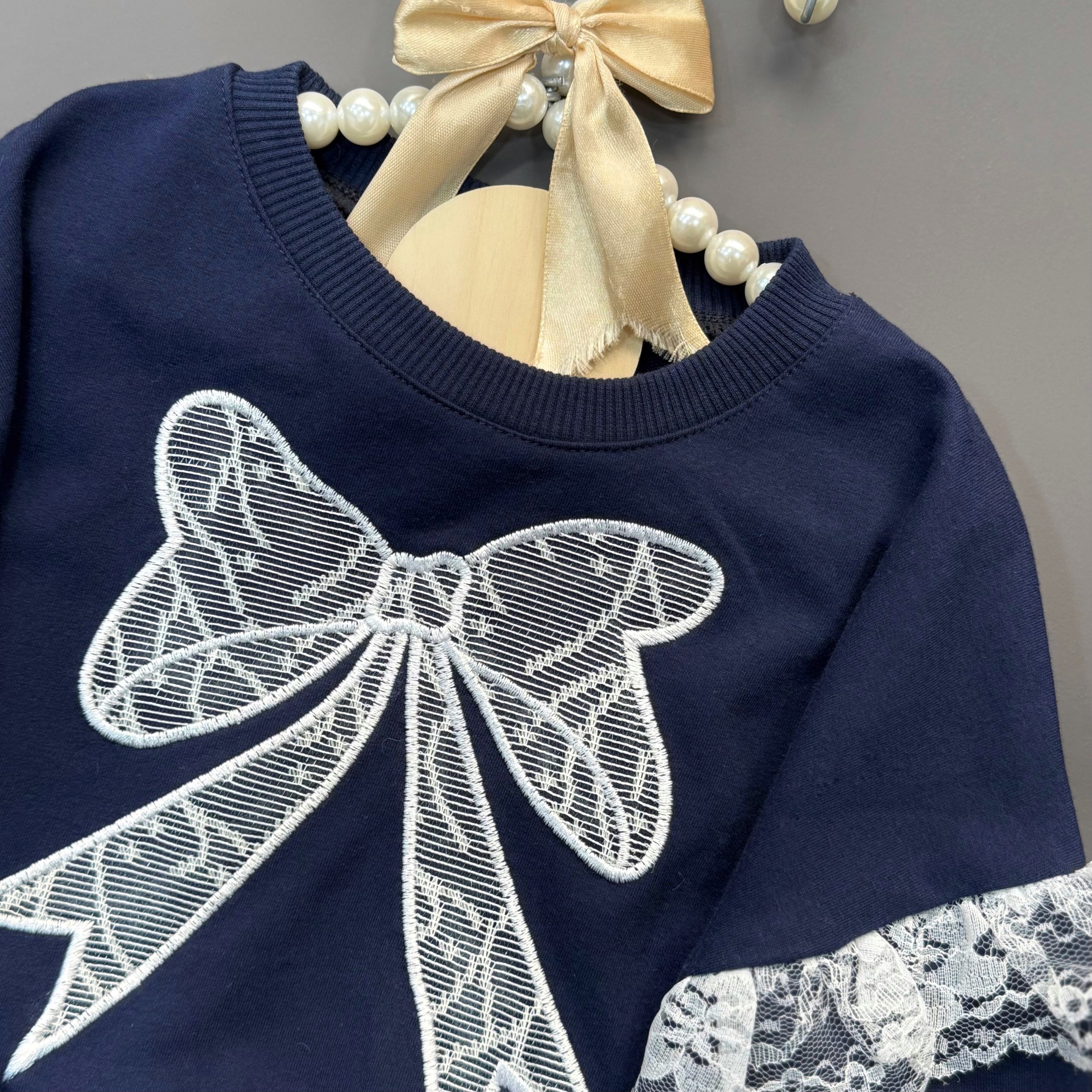 بلوز شلوار دو تیکه توری