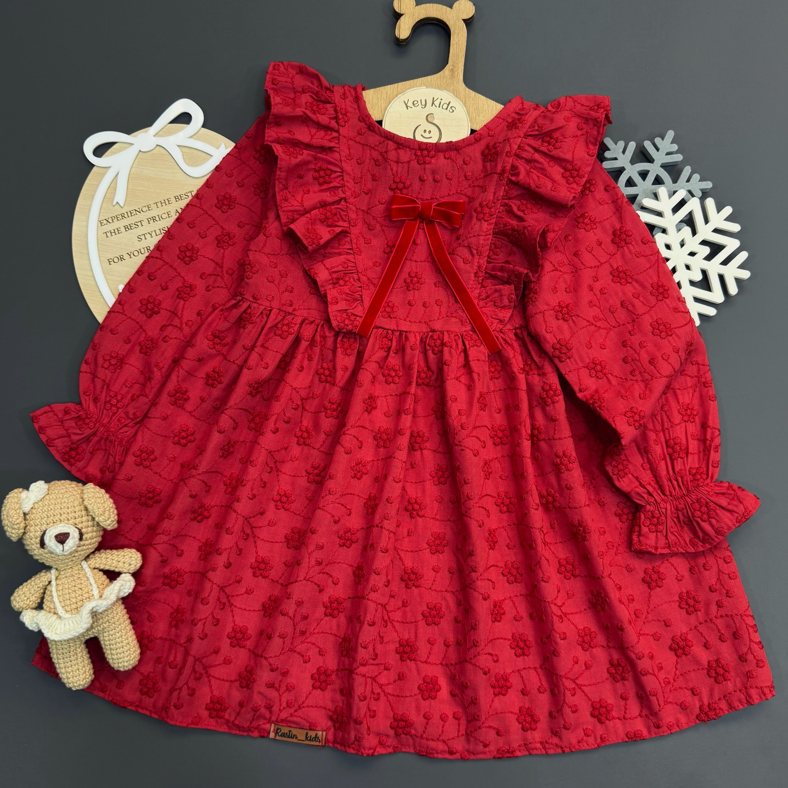 سارافون گل گلی قرمز