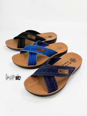 صندل مردانه جین مدل عرفان