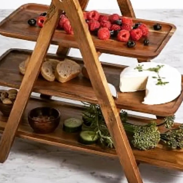 استند چوبی 3 طبقه جدید D19