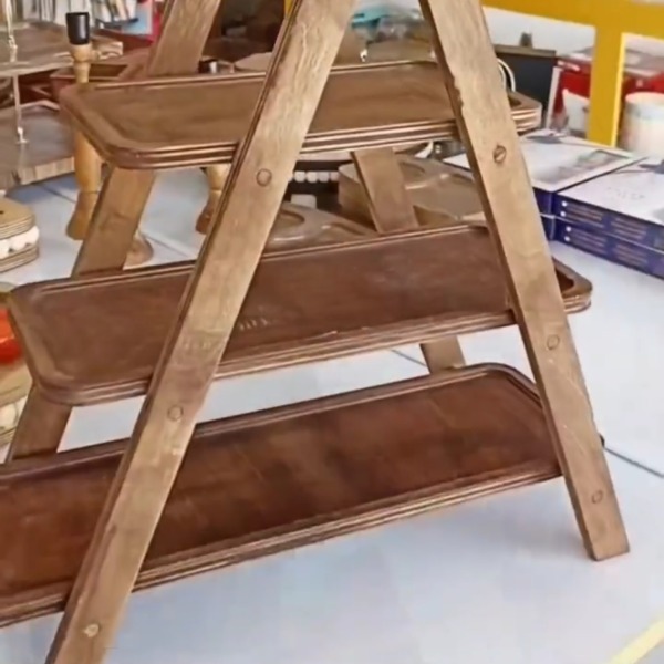 استند چوبی 3 طبقه جدید D19