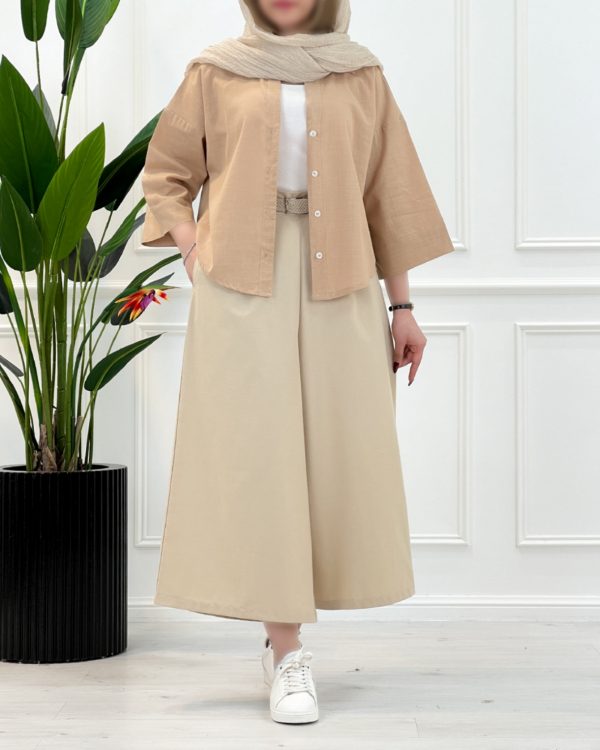 شلوار بغل دکمه