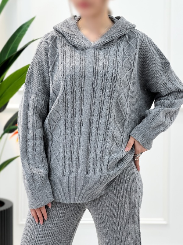 هودی شلوار بافت